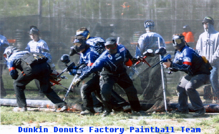 Dunkin Donuts Factory Paintball Team
